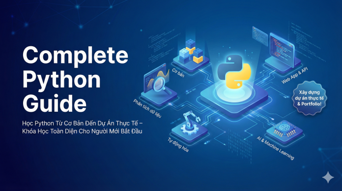 Học Python Từ Cơ Bản Đến Dự Án Thực Tế